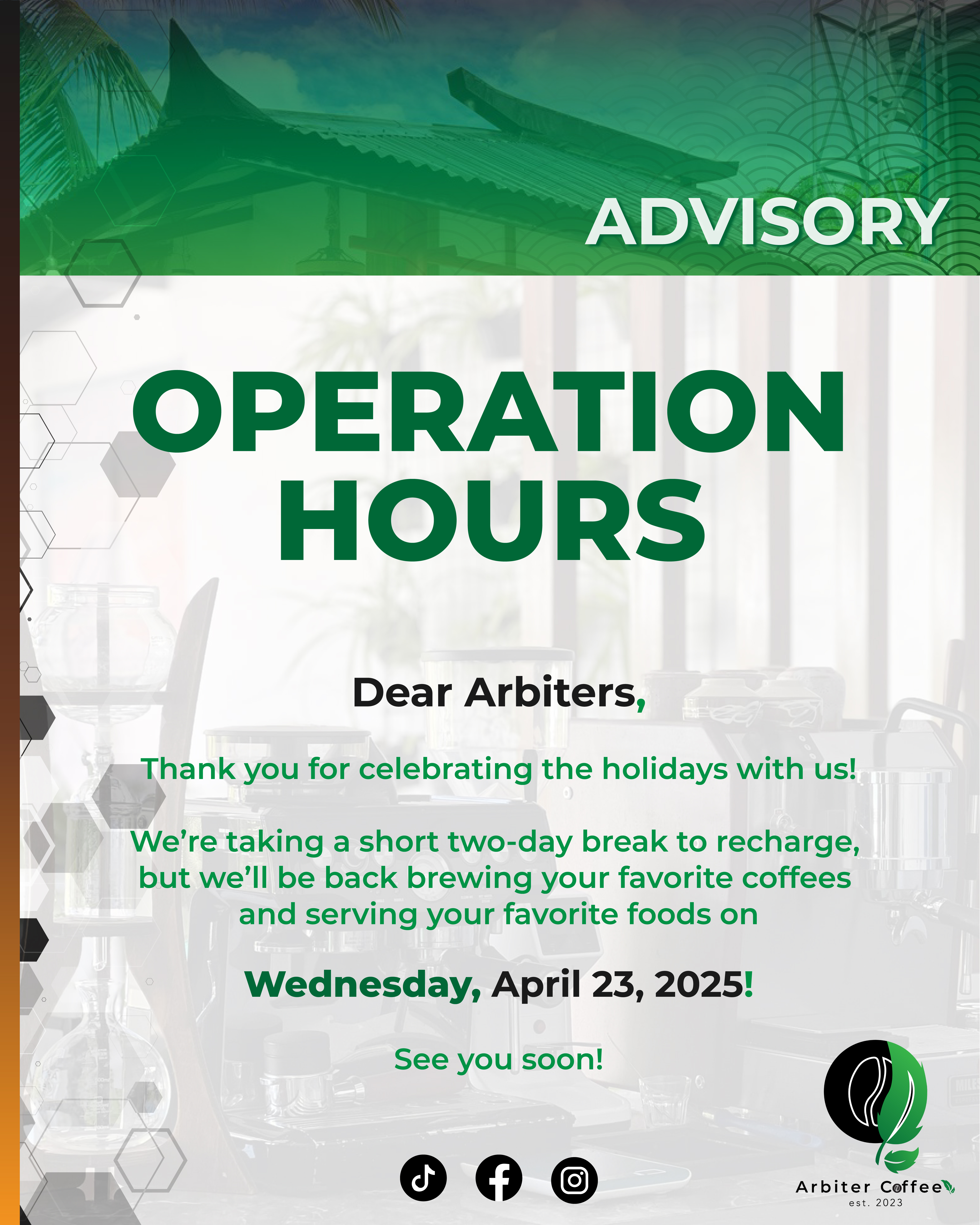 Announcement